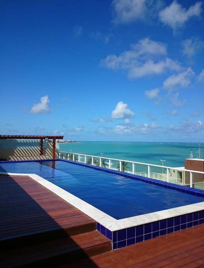 Flat Mar Bello Plaza Cabedelo Esterno foto