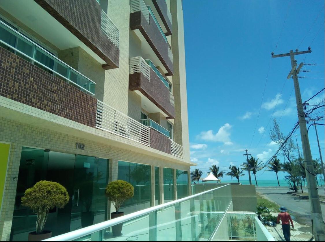 Flat Mar Bello Plaza Cabedelo Esterno foto