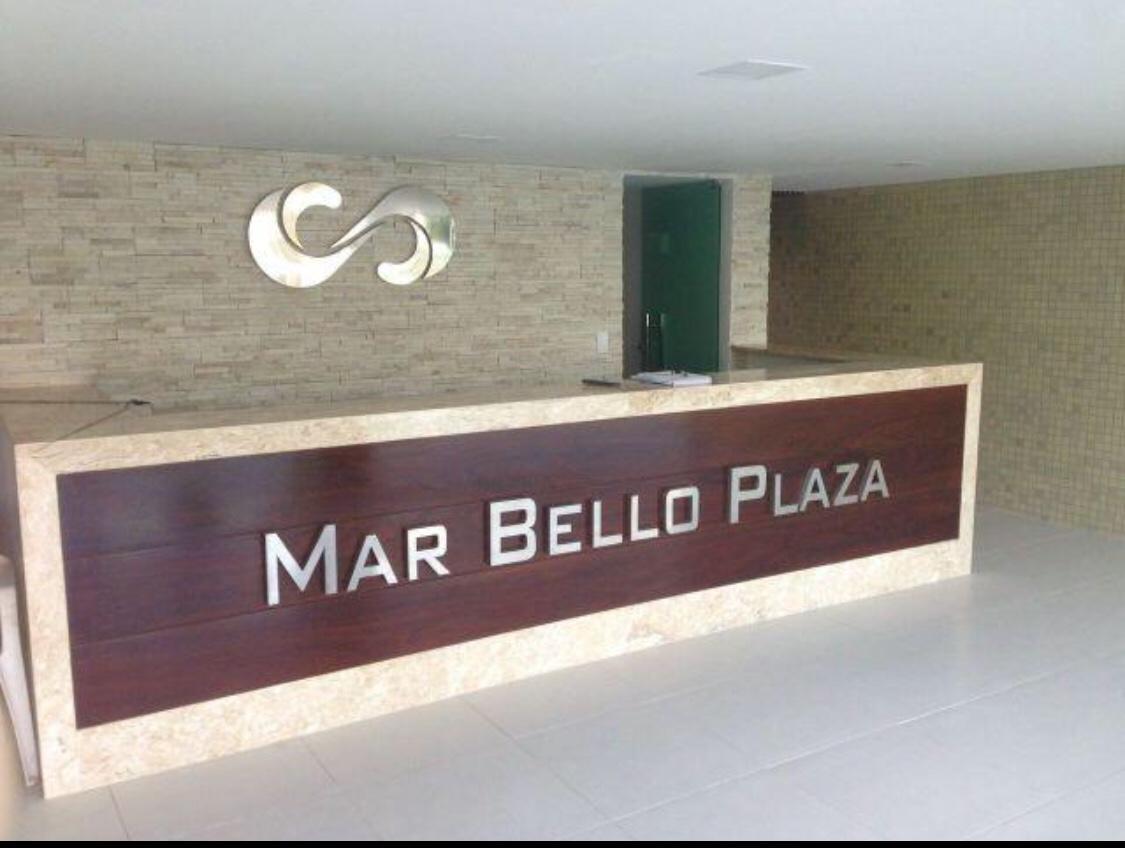Flat Mar Bello Plaza Cabedelo Esterno foto