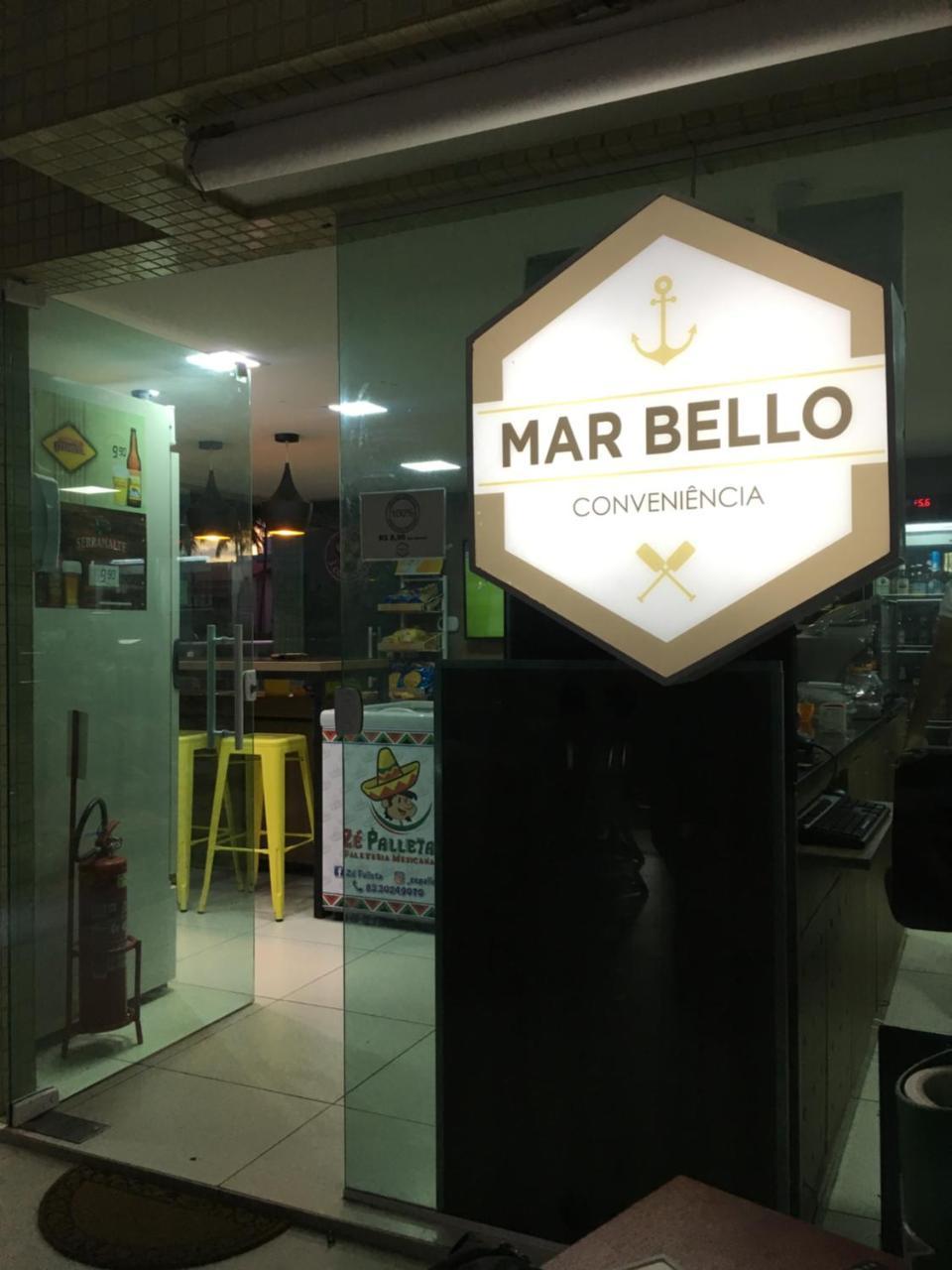 Flat Mar Bello Plaza Cabedelo Esterno foto